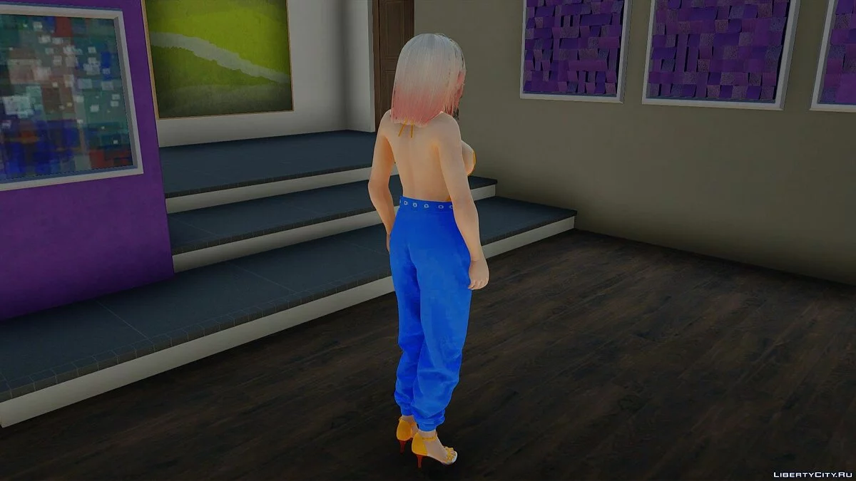 Mai Shiranui em Roupas Casuais v17 / GTA San Andreas