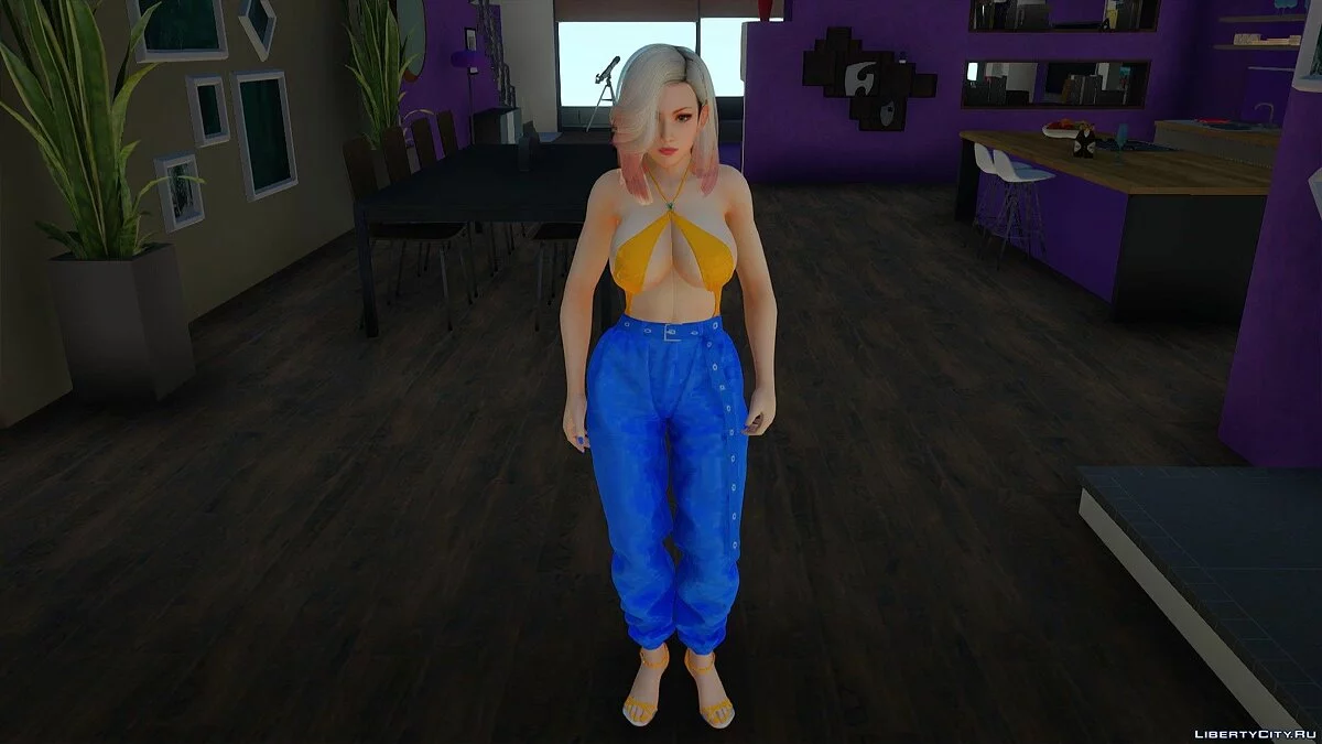 Mai Shiranui em Roupas Casuais v17 / GTA San Andreas