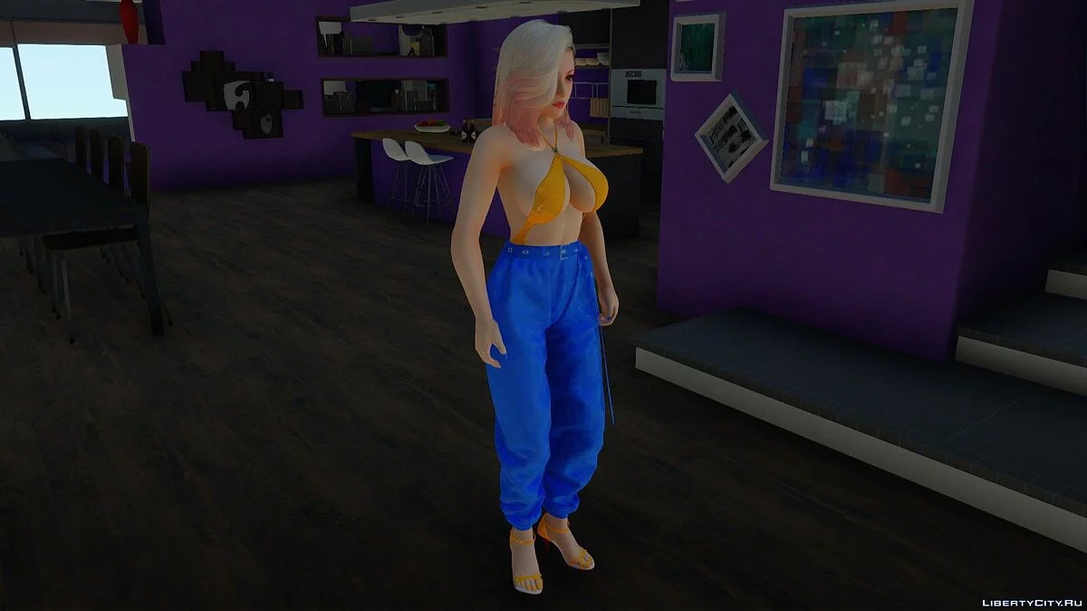 Mai Shiranui em Roupas Casuais v17 / GTA San Andreas
