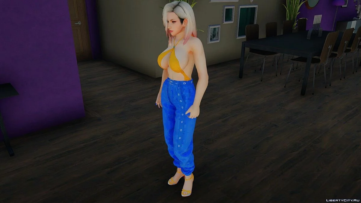Mai Shiranui em Roupas Casuais v17 / GTA San Andreas