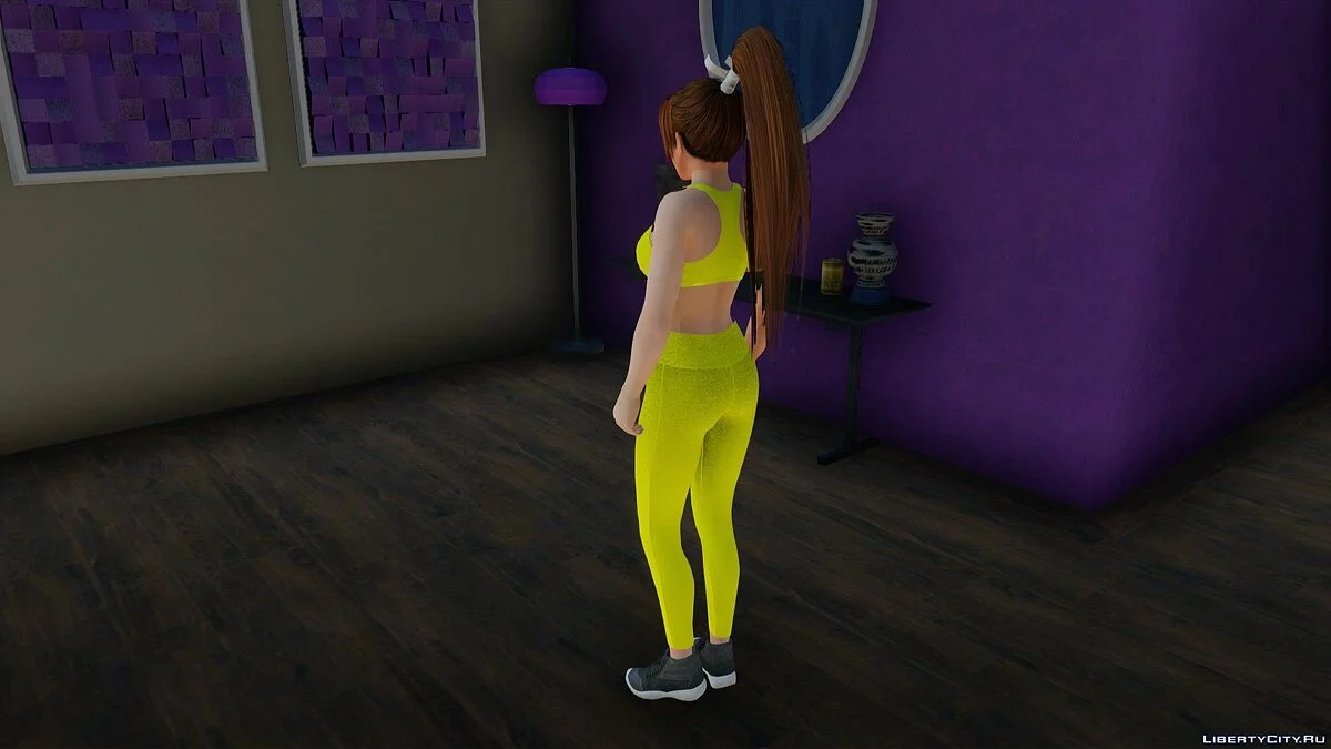 Mai Shiranui dalam Pakaian Olahraga / GTA San Andreas