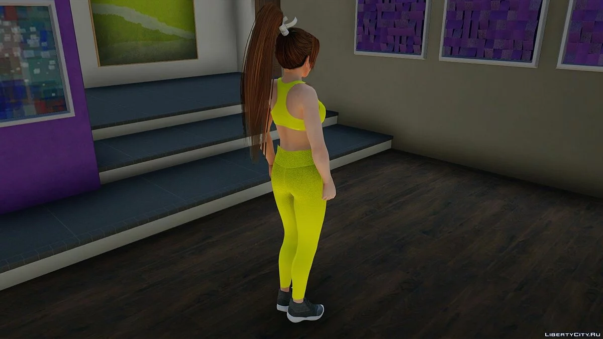Mai Shiranui dalam Pakaian Olahraga / GTA San Andreas