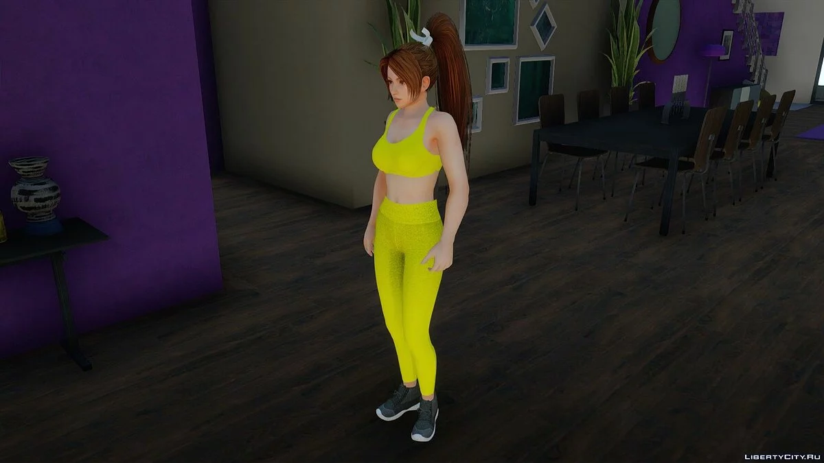 Mai Shiranui dalam Pakaian Olahraga / GTA San Andreas