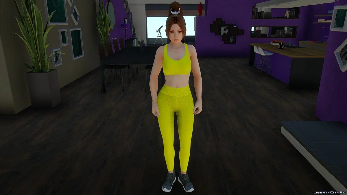 Mai Shiranui dalam Pakaian Olahraga / GTA San Andreas
