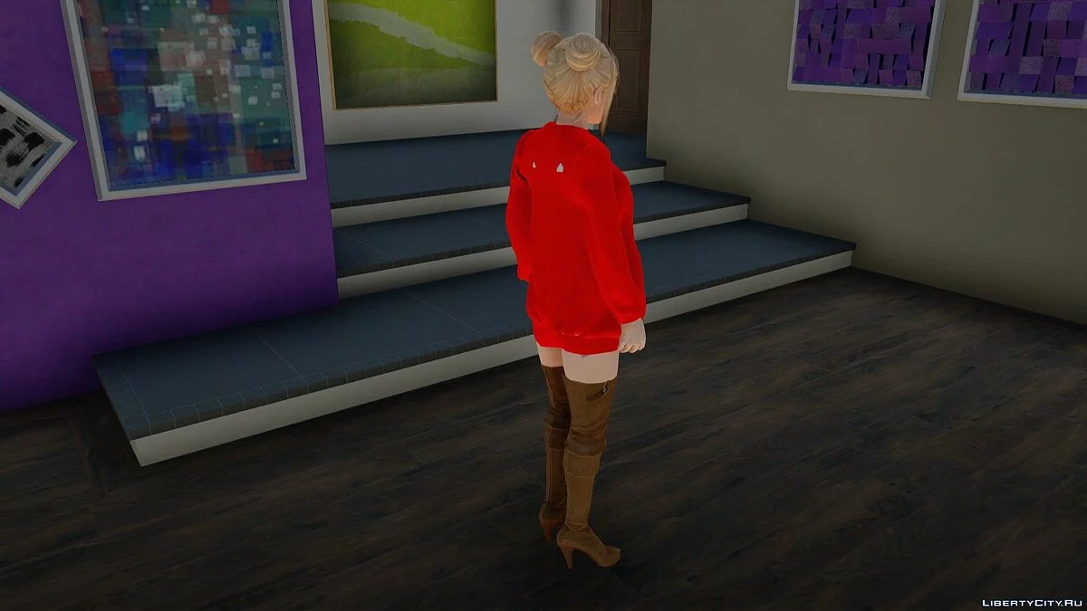 Marie Rose en tenue décontractée v6 / GTA San Andreas