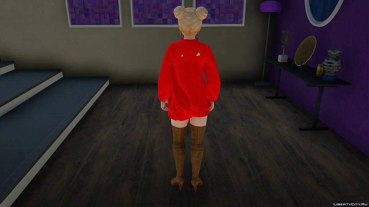 Marie Rose en tenue décontractée v6 / GTA San Andreas