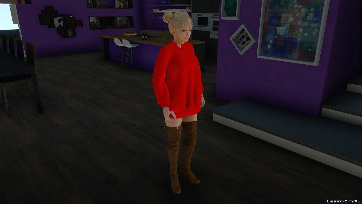 Marie Rose en tenue décontractée v6 / GTA San Andreas
