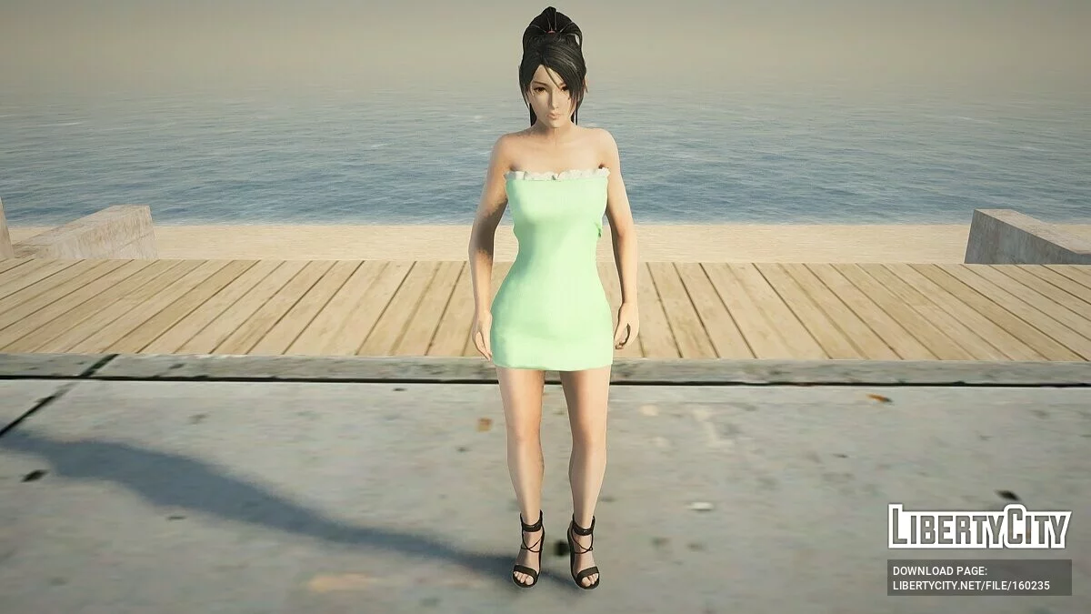 Momiji em roupas casuais v12 / GTA San Andreas