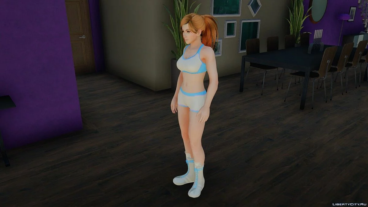 Momiji em traje esportivo / GTA San Andreas