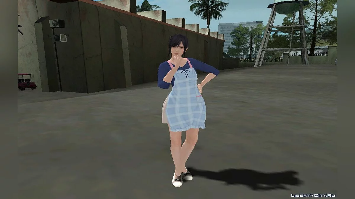 Nagisa - Steaming Apron / GTA San Andreas