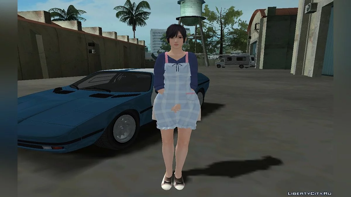 Nagisa - Steaming Apron / GTA San Andreas