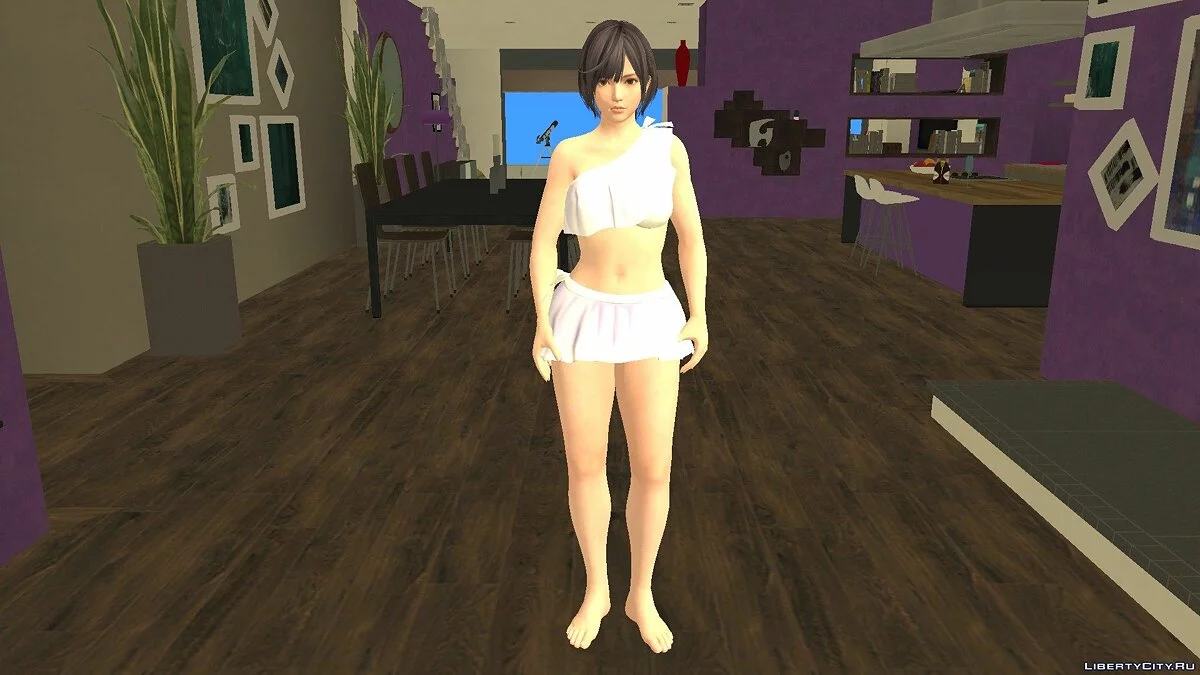 Нагиса в бікіні з Dead or Alive Xtreme Venus Vacation / GTA San Andreas