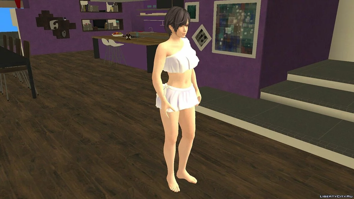 Нагиса в бікіні з Dead or Alive Xtreme Venus Vacation / GTA San Andreas