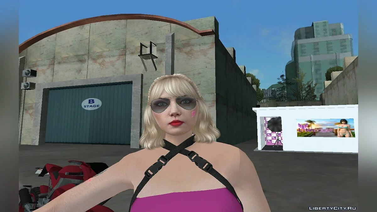 Skin Acak Gadis Pirang dari GTA Online #9 / GTA San Andreas