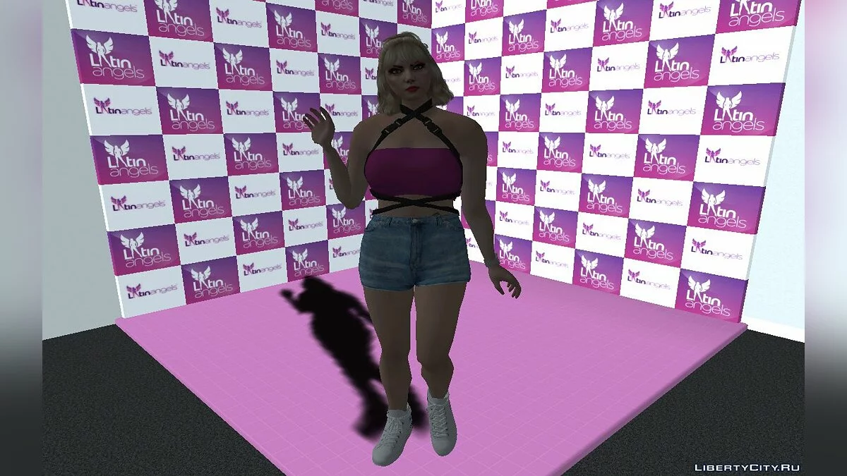 Skin Acak Gadis Pirang dari GTA Online #9 / GTA San Andreas