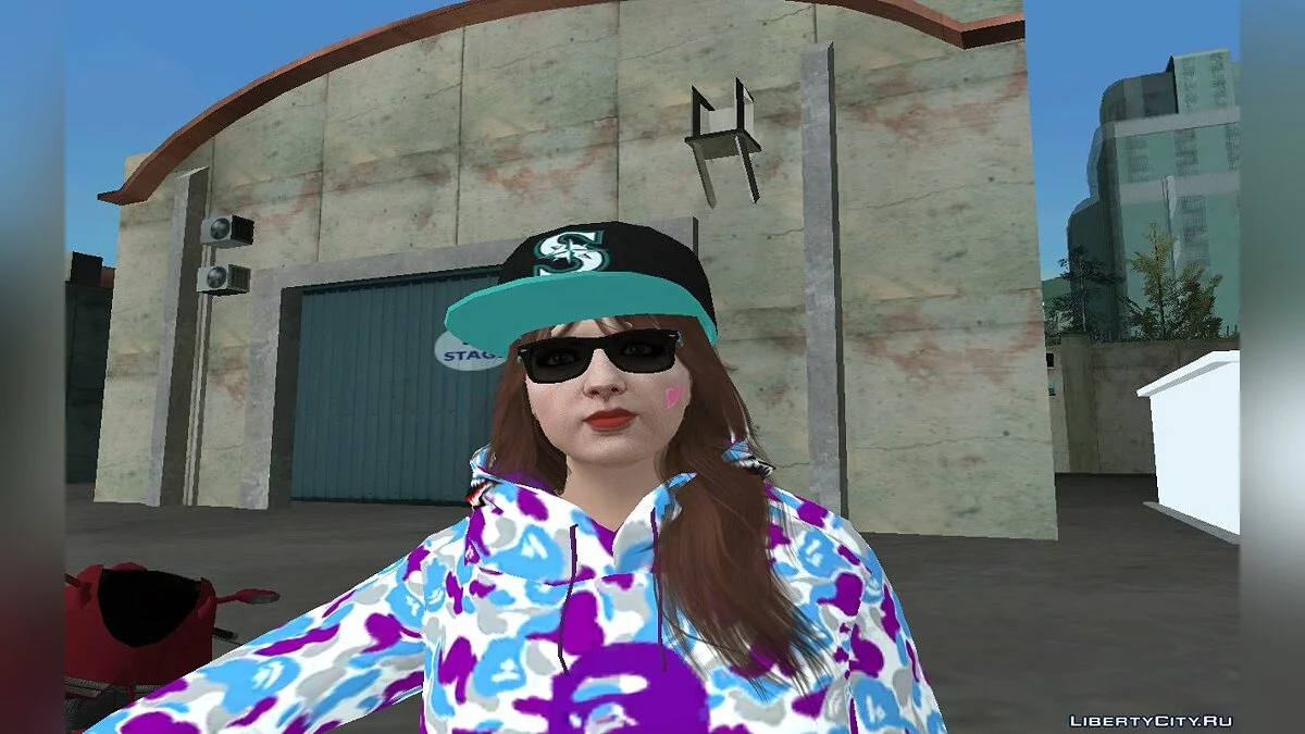 Випадковий жіночий скин з GTA Online / GTA San Andreas
