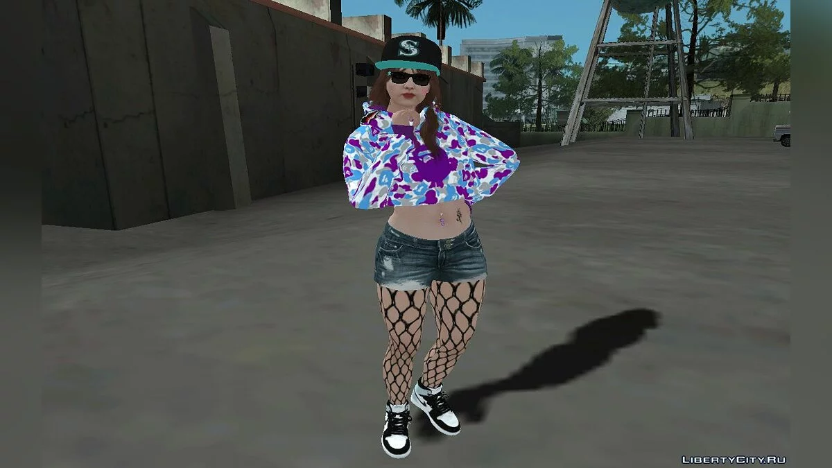 Випадковий жіночий скин з GTA Online / GTA San Andreas