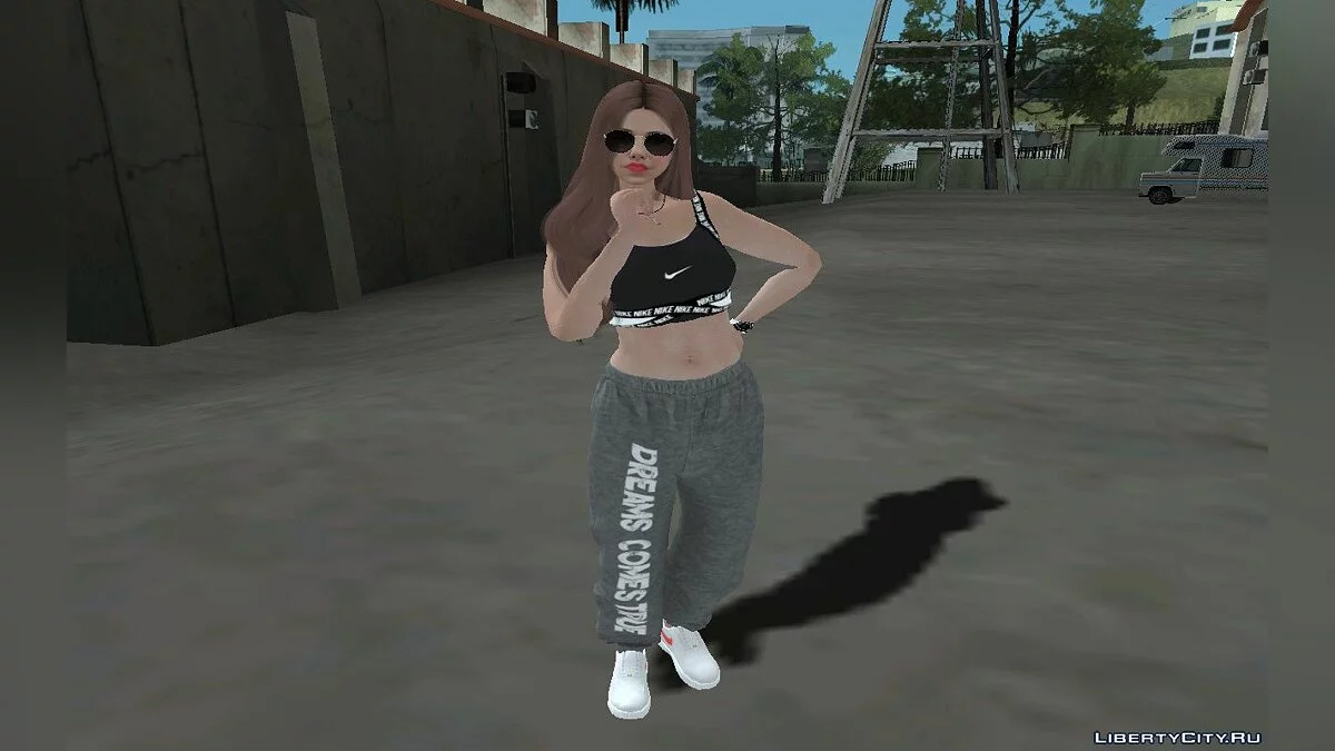Випадковий жіночий скин з GTA Online #9 / GTA San Andreas