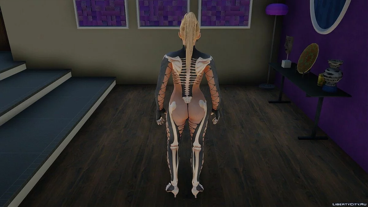Rachel en costume d'Halloween / GTA San Andreas