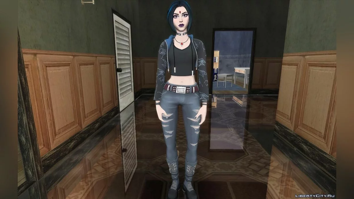 Rachel Roth from Fortnite / GTA San Andreas