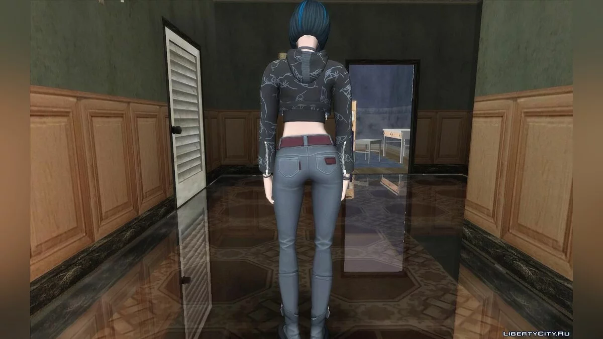 Rachel Roth from Fortnite / GTA San Andreas