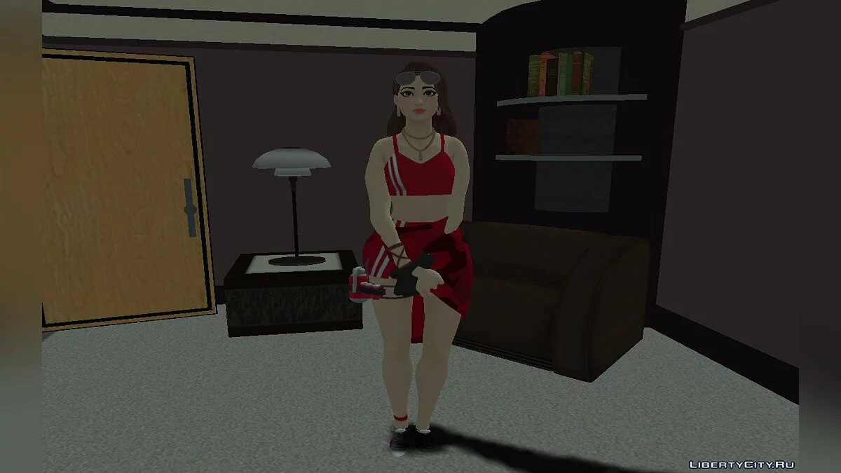 Ruby aus Fortnite / GTA San Andreas