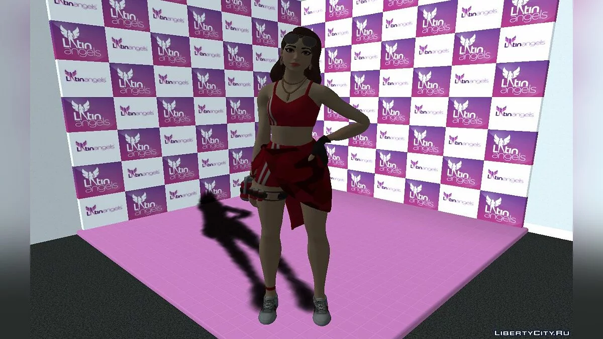 Ruby aus Fortnite / GTA San Andreas