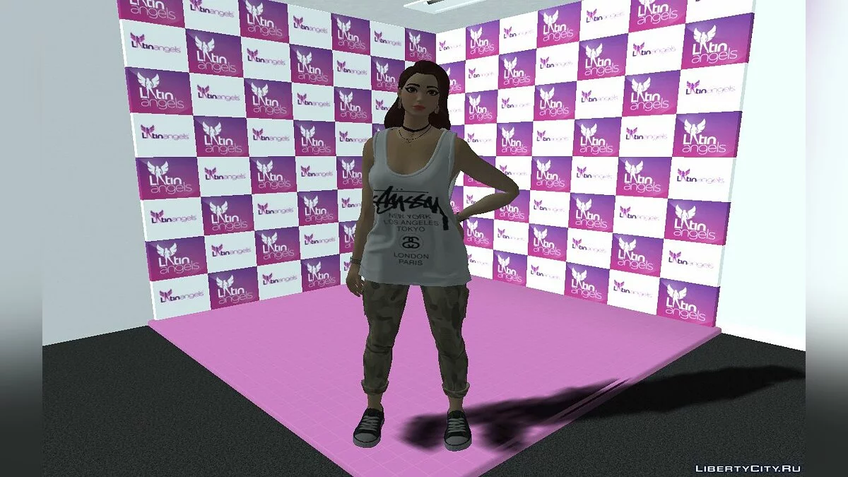 Ruby de Fortnite en ropa casual v1 / GTA San Andreas