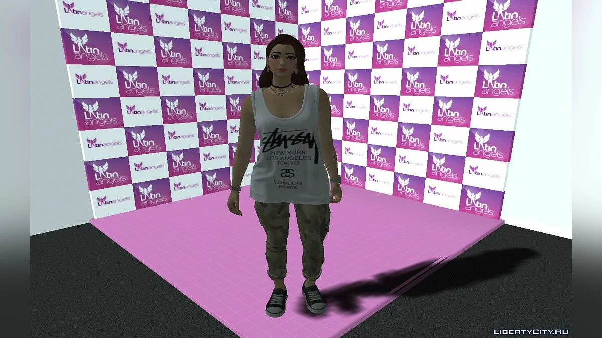 Ruby de Fortnite en ropa casual v1 / GTA San Andreas