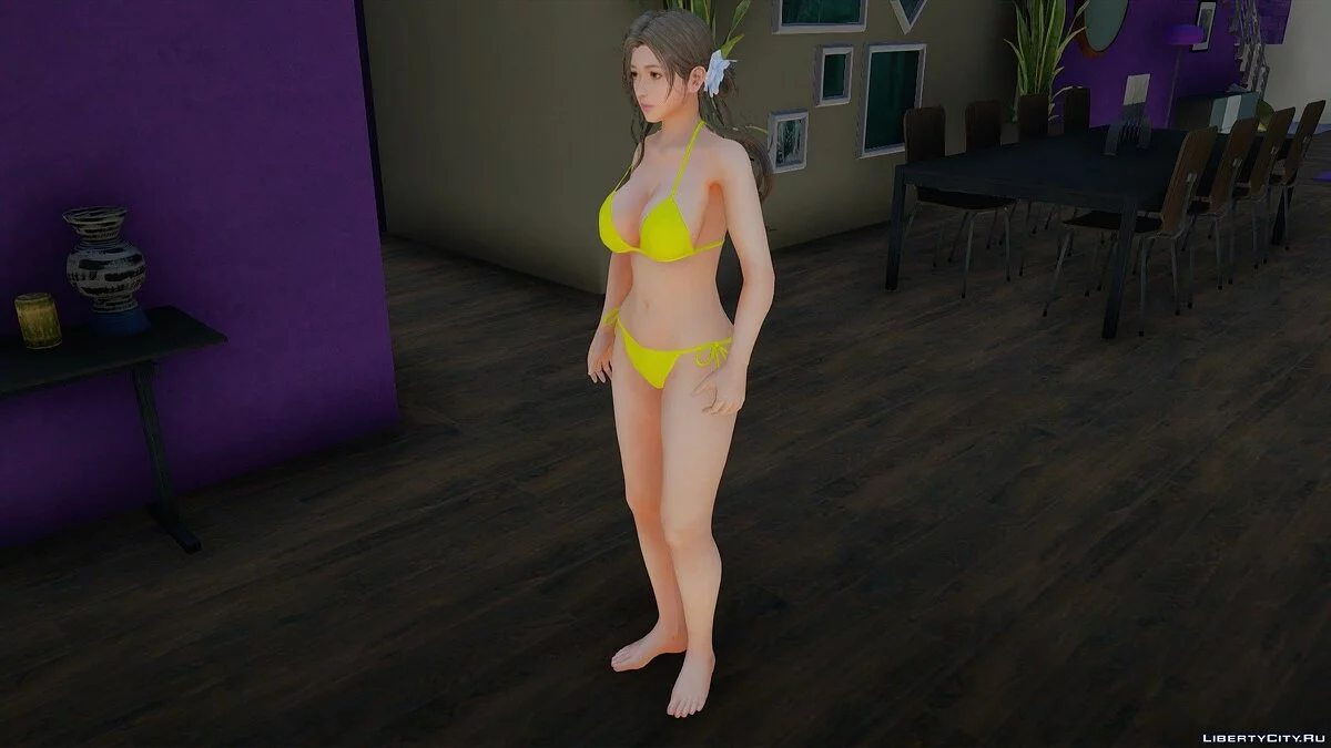 Саюри в бикини из Dead or Alive Xtreme Venus Vacation / GTA San Andreas