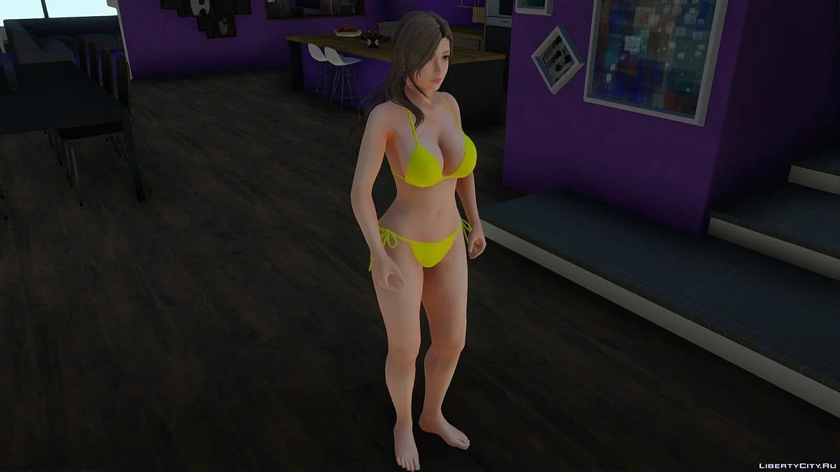 Саюри в бикини из Dead or Alive Xtreme Venus Vacation / GTA San Andreas