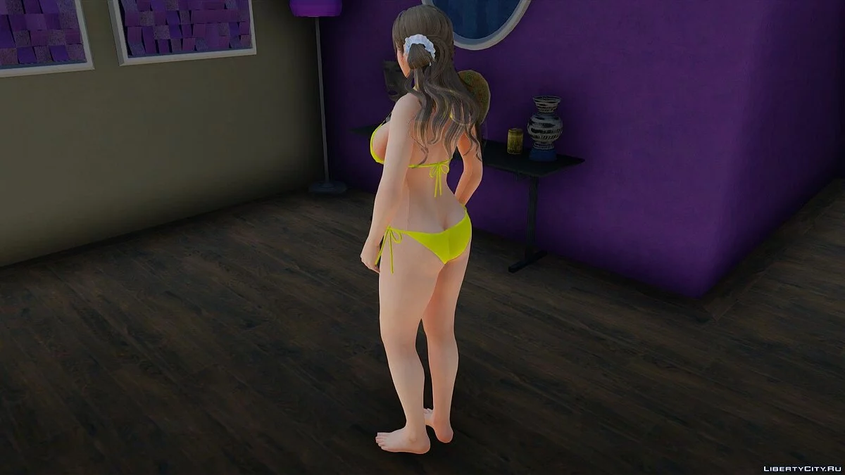 Саюри в бикини из Dead or Alive Xtreme Venus Vacation / GTA San Andreas