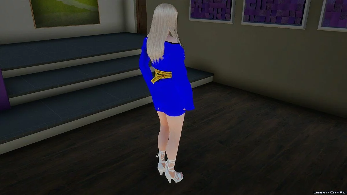 Sarah Bryant en tenue décontractée v2 / GTA San Andreas