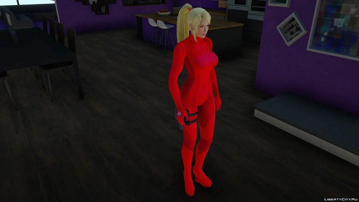 Sarah Samus de Dead or Alive 5 / GTA San Andreas