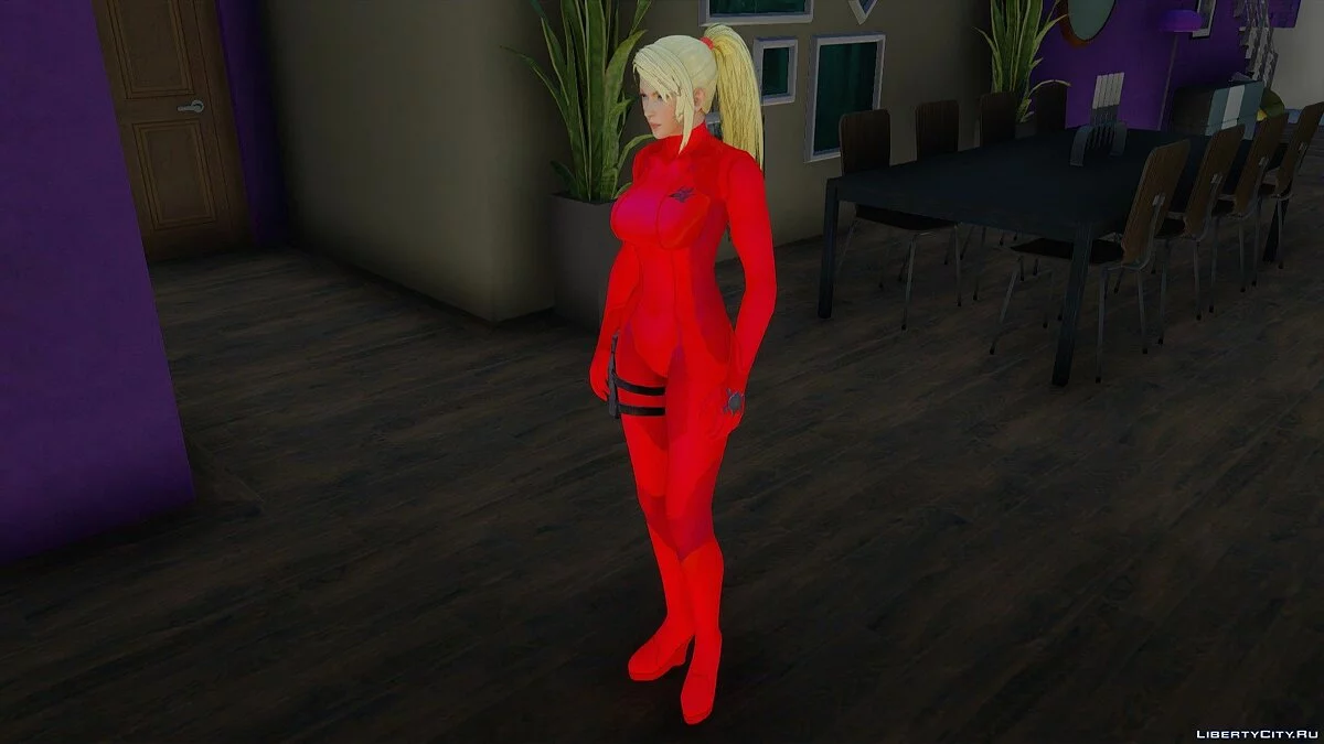 Sarah Samus de Dead or Alive 5 / GTA San Andreas