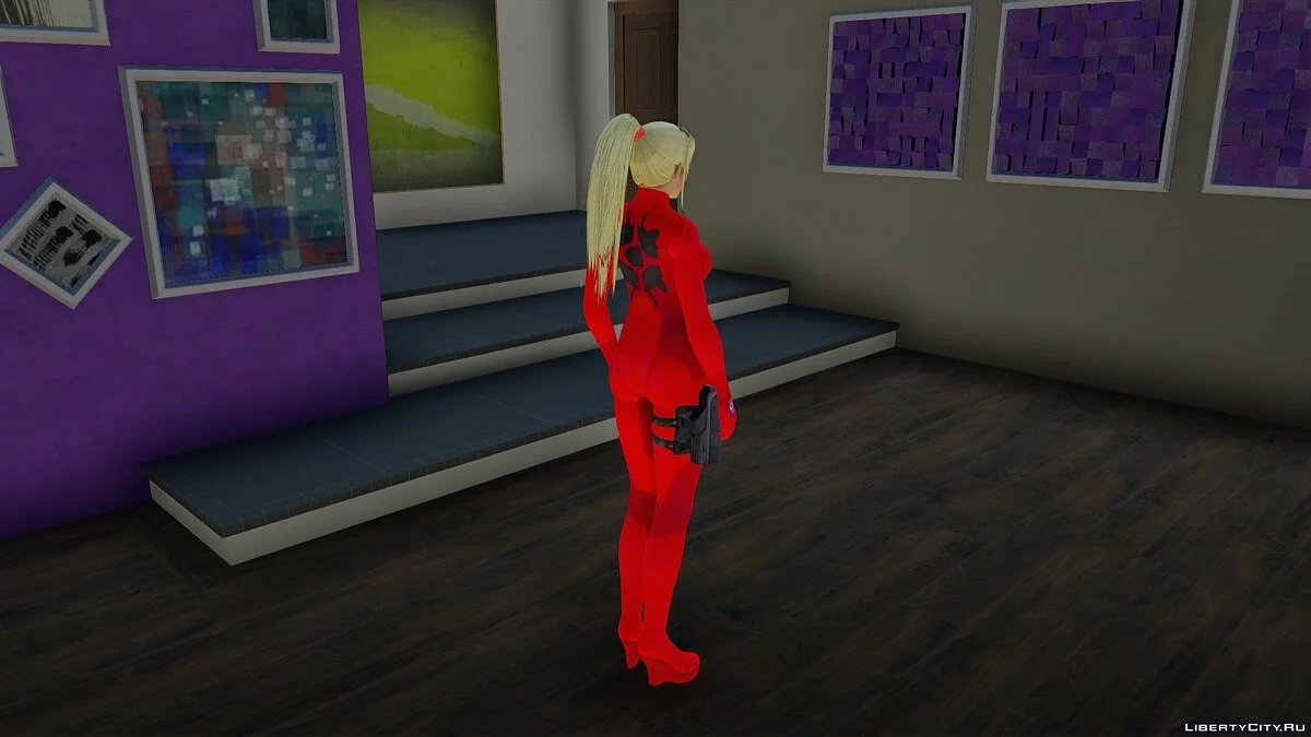 Sarah Samus de Dead or Alive 5 / GTA San Andreas