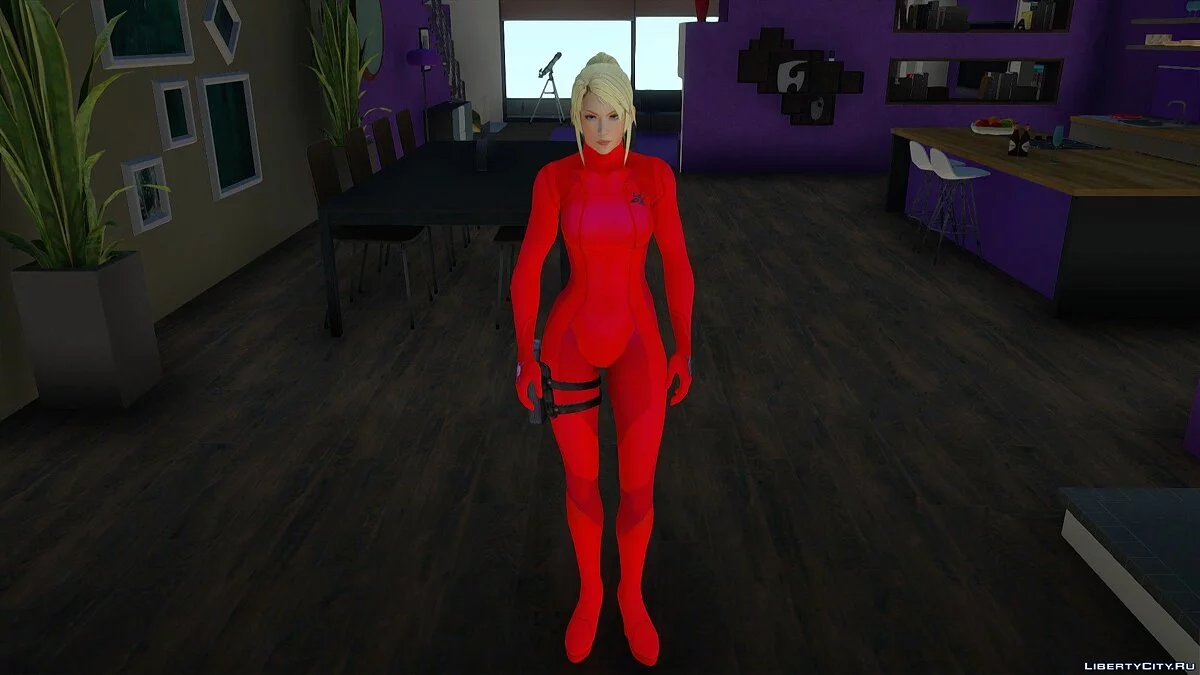 Sarah Samus de Dead or Alive 5 / GTA San Andreas