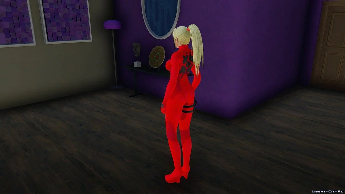Sarah Samus de Dead or Alive 5 / GTA San Andreas