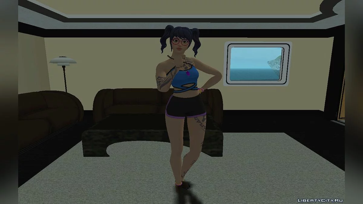 Scuba Crystal aus Fortnite / GTA San Andreas