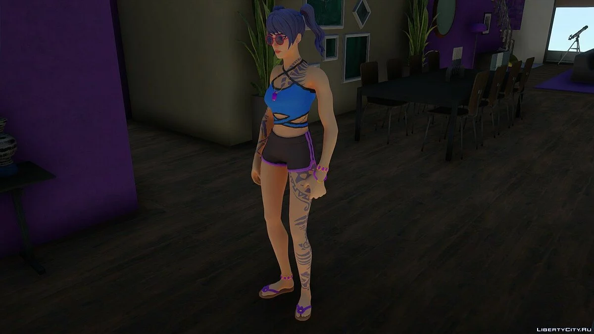 Scuba Crystal aus Fortnite / GTA San Andreas
