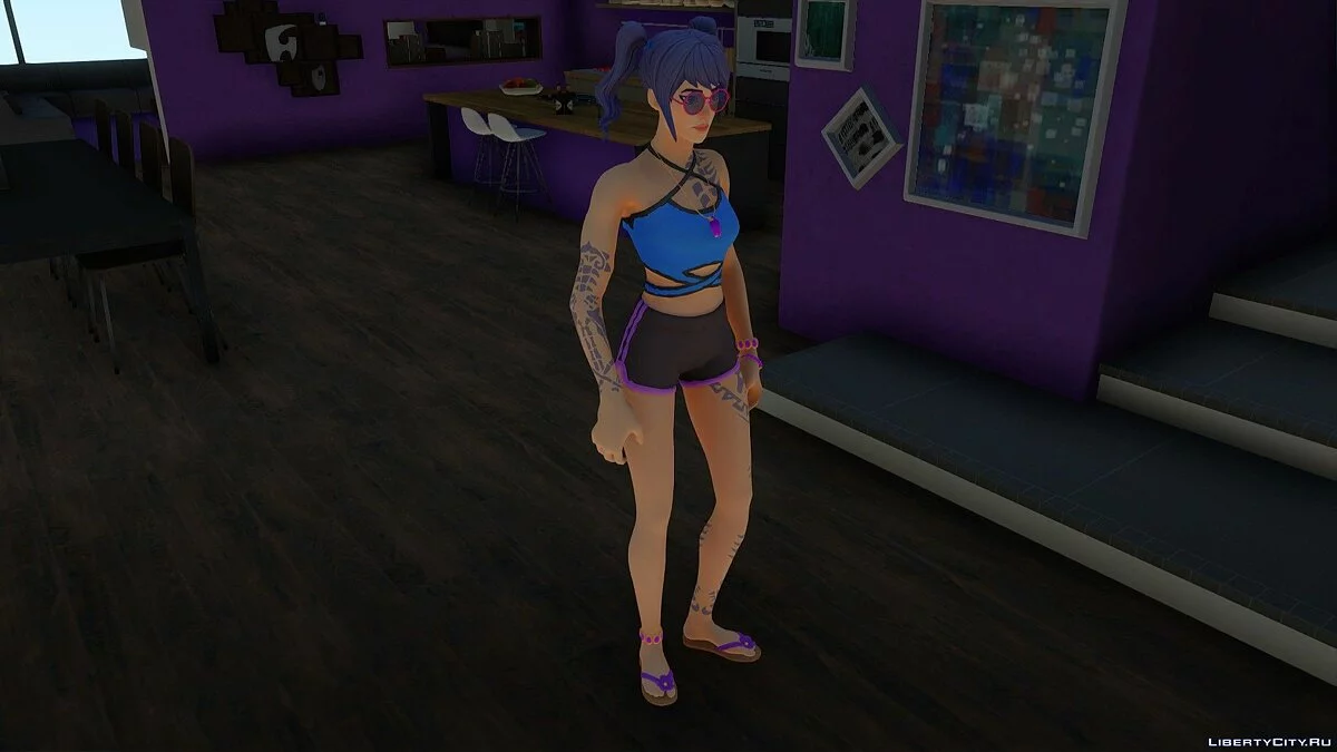 Scuba Crystal aus Fortnite / GTA San Andreas