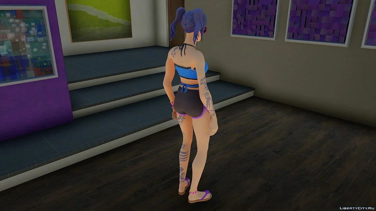 Scuba Crystal aus Fortnite / GTA San Andreas