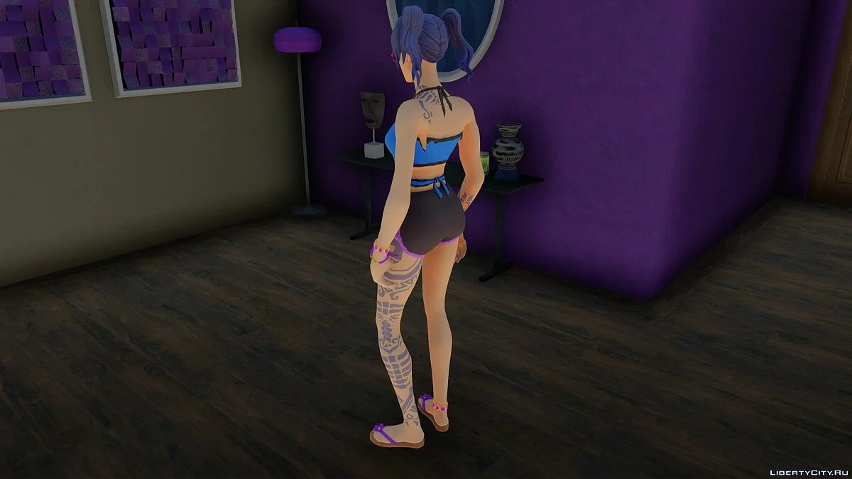 Scuba Crystal aus Fortnite / GTA San Andreas