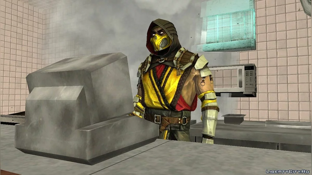 Скорпион МК11 из Mortal Kombat Mobile / GTA San Andreas