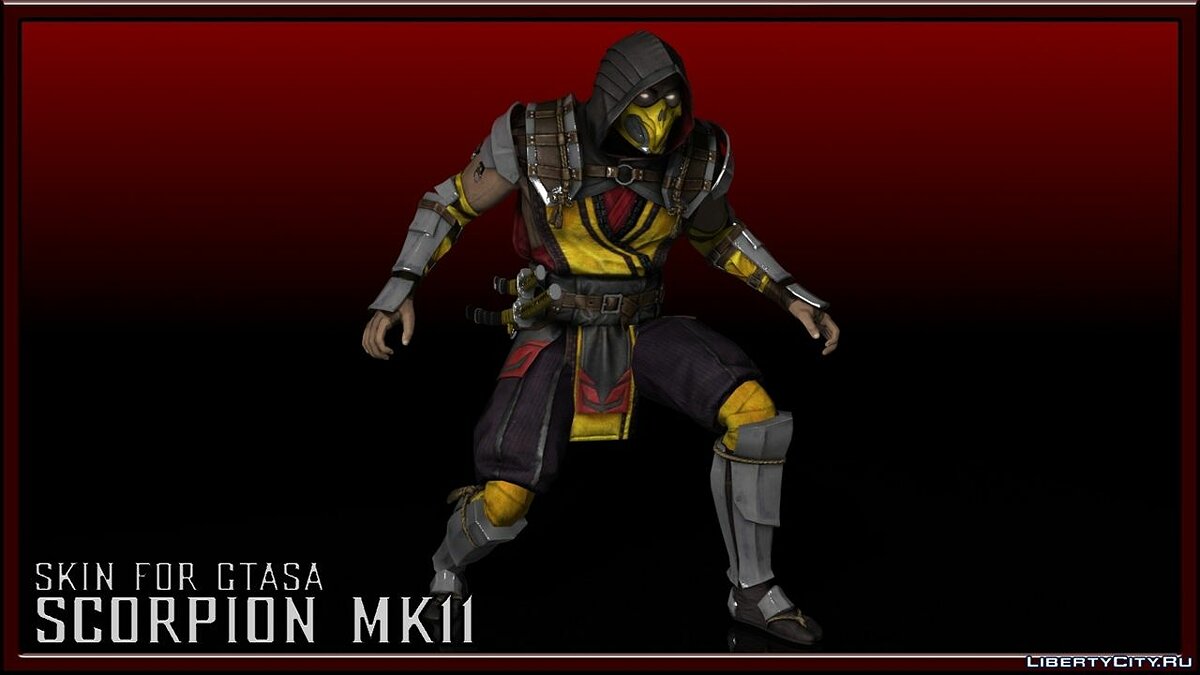 Download Scorpion MK11 from Mortal Kombat Mobile for GTA San Andreas