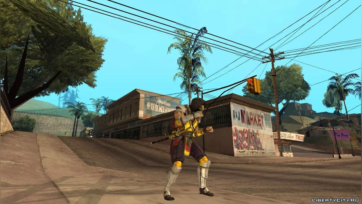 Скорпион МК11 из Mortal Kombat Mobile / GTA San Andreas
