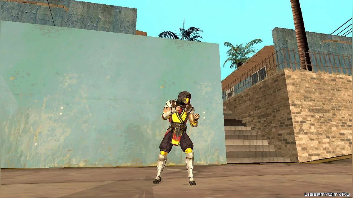Скорпион МК11 из Mortal Kombat Mobile / GTA San Andreas