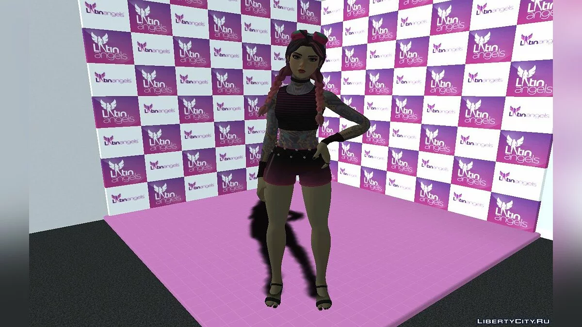 Summer Jules aus Fortnite / GTA San Andreas