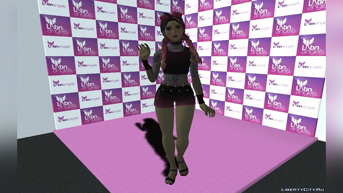 Summer Jules aus Fortnite / GTA San Andreas