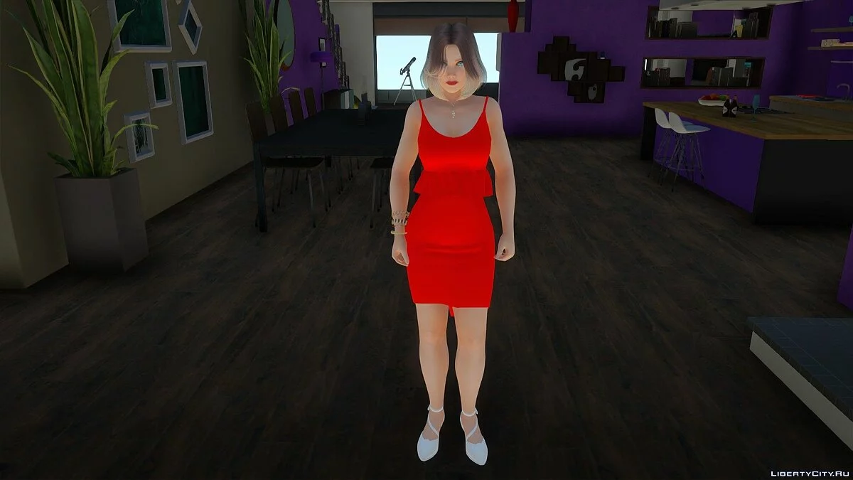 Tina Armstrong en tenue décontractée v8 / GTA San Andreas